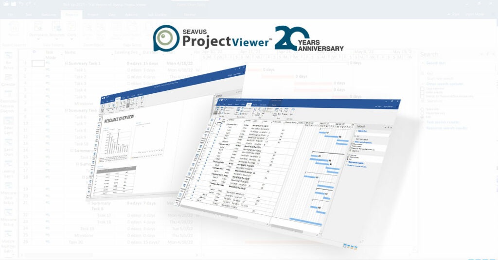 20 years of Seavus Project Viewer
